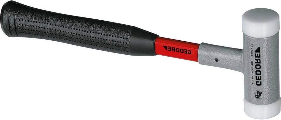Terugslagvrije hamer 35 mm rubberen kop 1 stuk 248 F-35