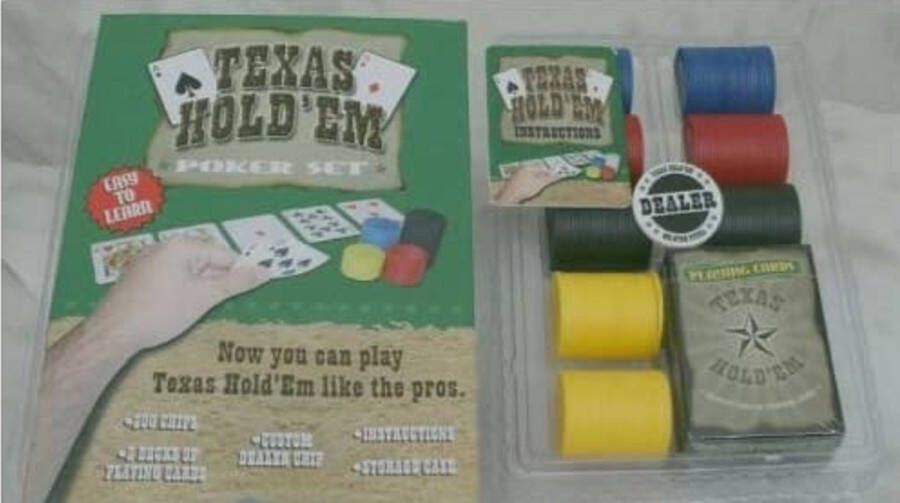 Texas hold'em poker set