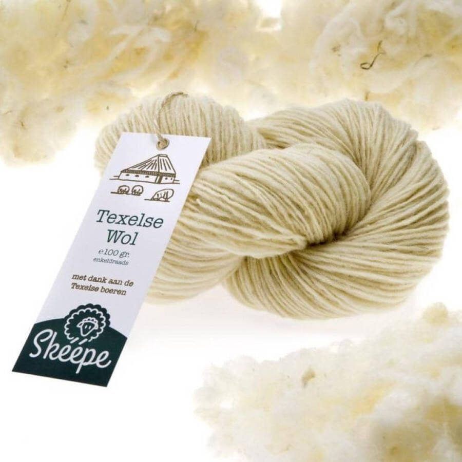 Texelse Breiwol Enkeldraads 100gr