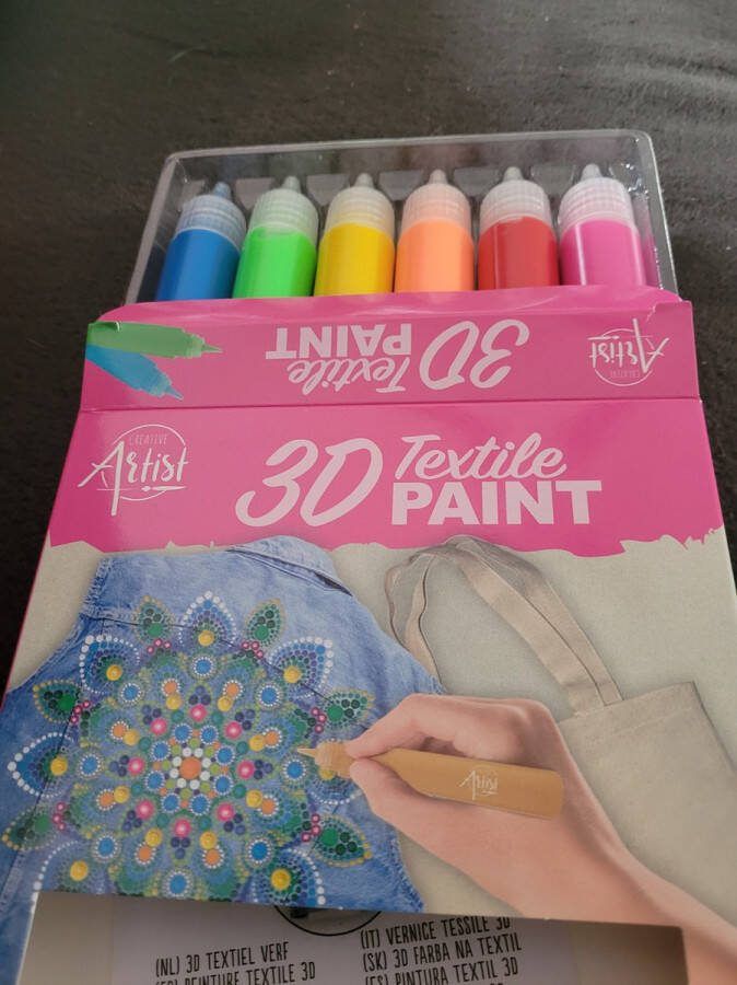 Textiel paint stiften verf felle kleuren