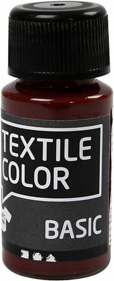 Textielverf Kledingverf Bruin 50ml 1 stuk