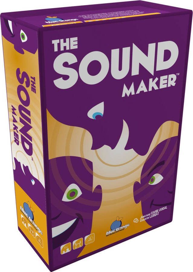 Geronimo Games Blue Orange Games The Sound Maker Partyspel 3-6 Spelers Geschikt vanaf 7 Jaar