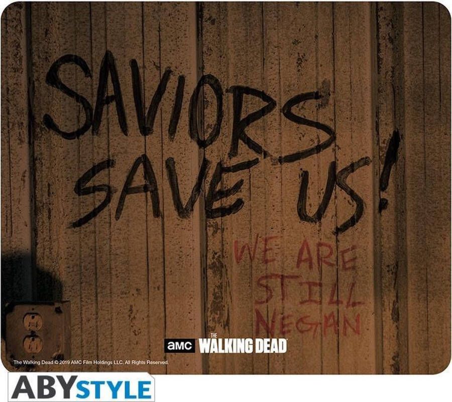 THE WALKING DEAD Mousepad Saviors save us Muismat