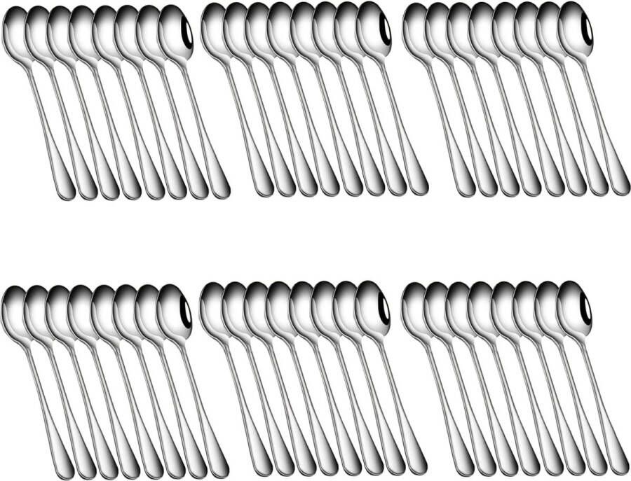 Theelepeltjes koffielepels van roestvrij staal vaatwasmachinebestendig (48 Pieces)