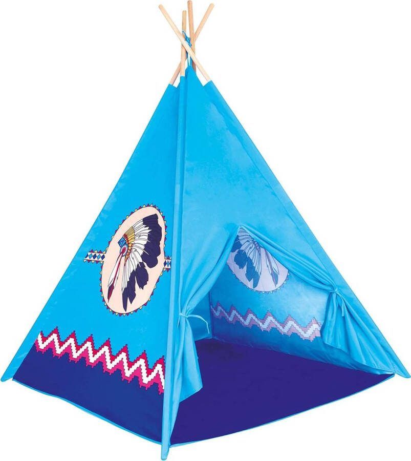 TheePee tent kinderkamer accessoires kinderspeelgoed speeltent voor kinderen vanaf 3 jaar binnen en buiten indianenmotieven afmetingen