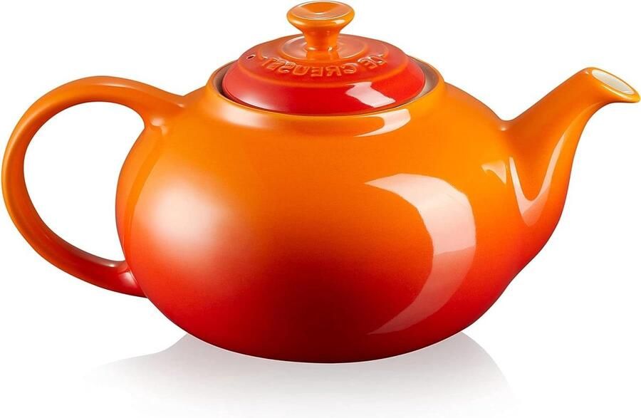 Theepot aardewerk vintage 13 liter