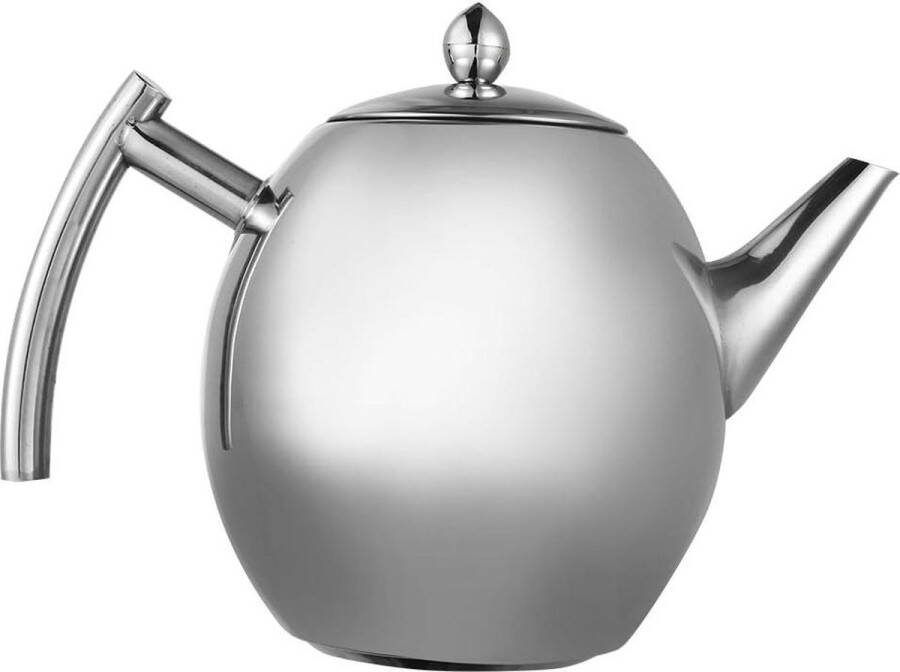 Theepot Filter Gepolijst Roestvrij Staal