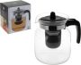 Theepot Met Thee Infuser 1.5 Liter Glas - Thumbnail 1