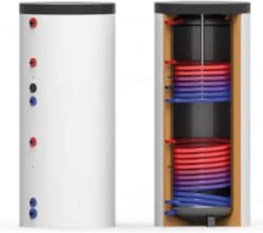 Thermic Energy – staande hygiëne tapwater boiler TWS-2W 300 liter met 2 warmtewisselaars 75HVI