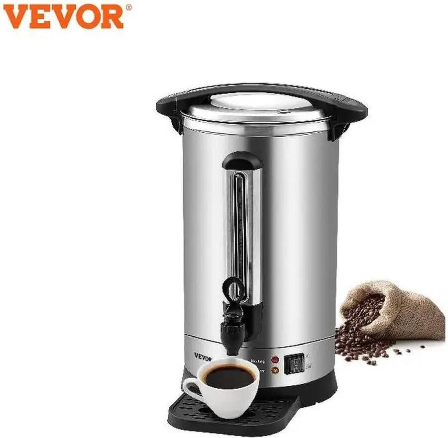 One Stop Shop Thermo Airpot 9 75 Liter Grote RVS Thermoskan Isoleerkan Koffiekan met Handvat Airpot Groot Glühweinketel Warmhoudketel