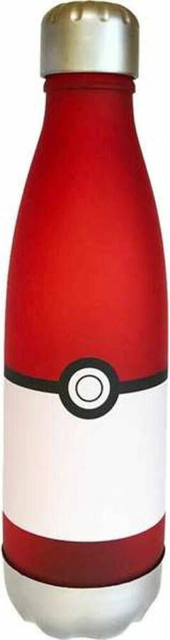 Thermal Bottle Pokémon Poké Ball Red Plastic