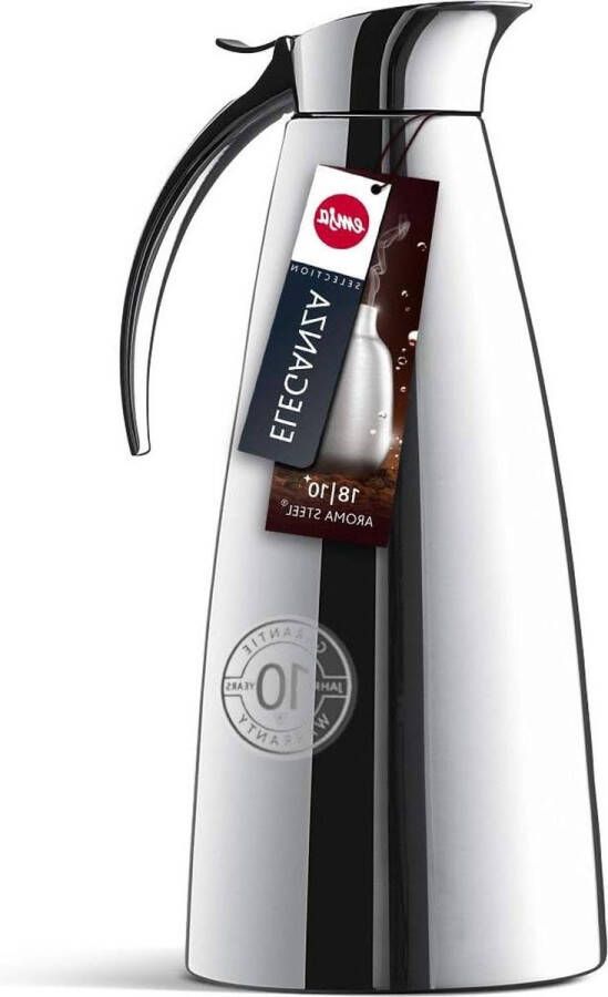 Thermoskan inhoud 1 liter Easy Open sluiting 12 uur warm 24 uur koud roestvrij staal