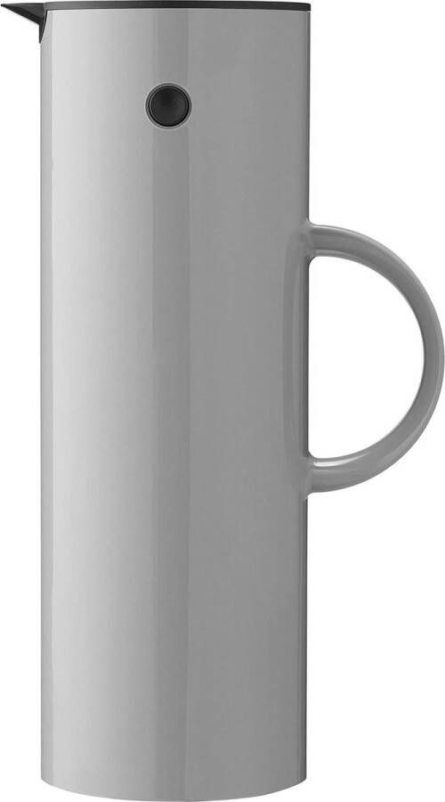 Thermoskan kunststof grijs 1 liter