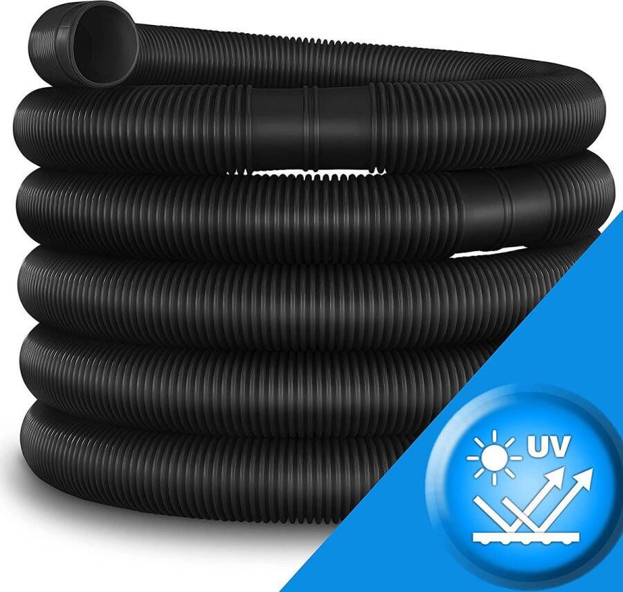Tillvex zwembadslang 32 mm 12 meter zwart