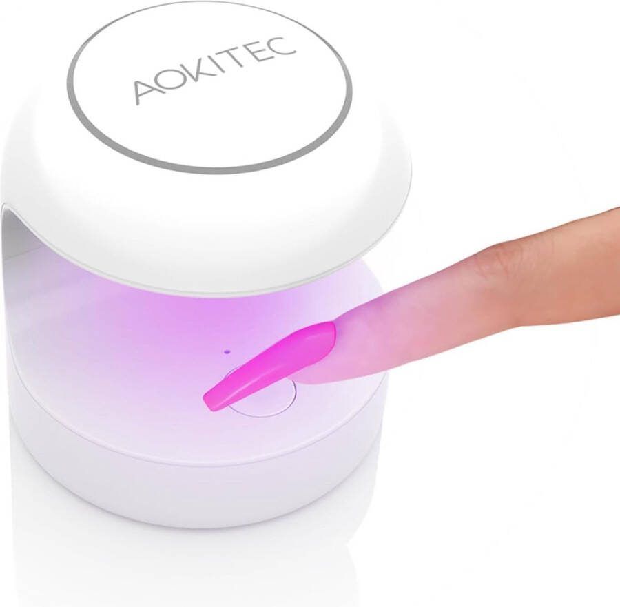 Timé Nagellamp UV Lamp voor Nagels Gellak Polygel Krachtige UV Lamp Nageldroger