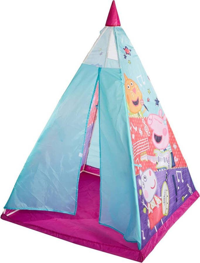 Tipi Tent kinderen speeltent kunststof stangen 72807 Tipi Tent kinderen