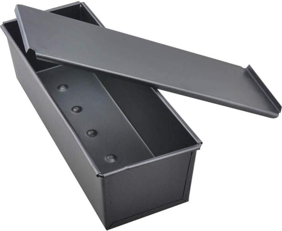 Toast Laib pan anti-aanbak broodvorm bakvorm schuiver afdekking toast maken pan voor thuis bakkerij 1000 g 32. 5 x 14 x 12 cm