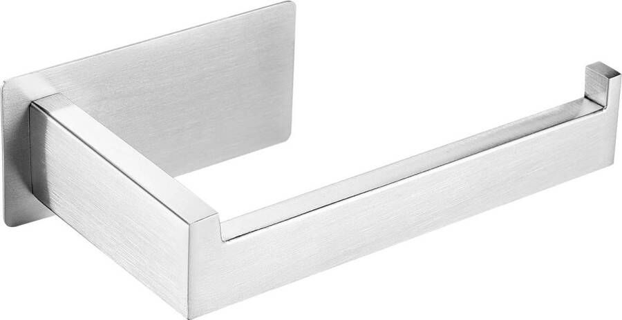 Toiletrolhouder Geen boren Zelfklevende toiletrolhouder Roestvrijstalen toiletrolhouder Toiletrolhouder Papierhouder voor keuken en badkamer