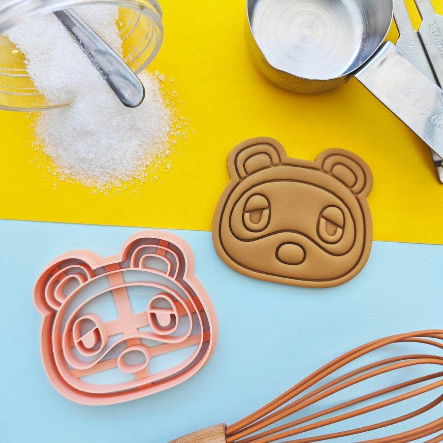 Tom nook koekvorm uitsteker koekjes fondant bakvorm koekjes vormen