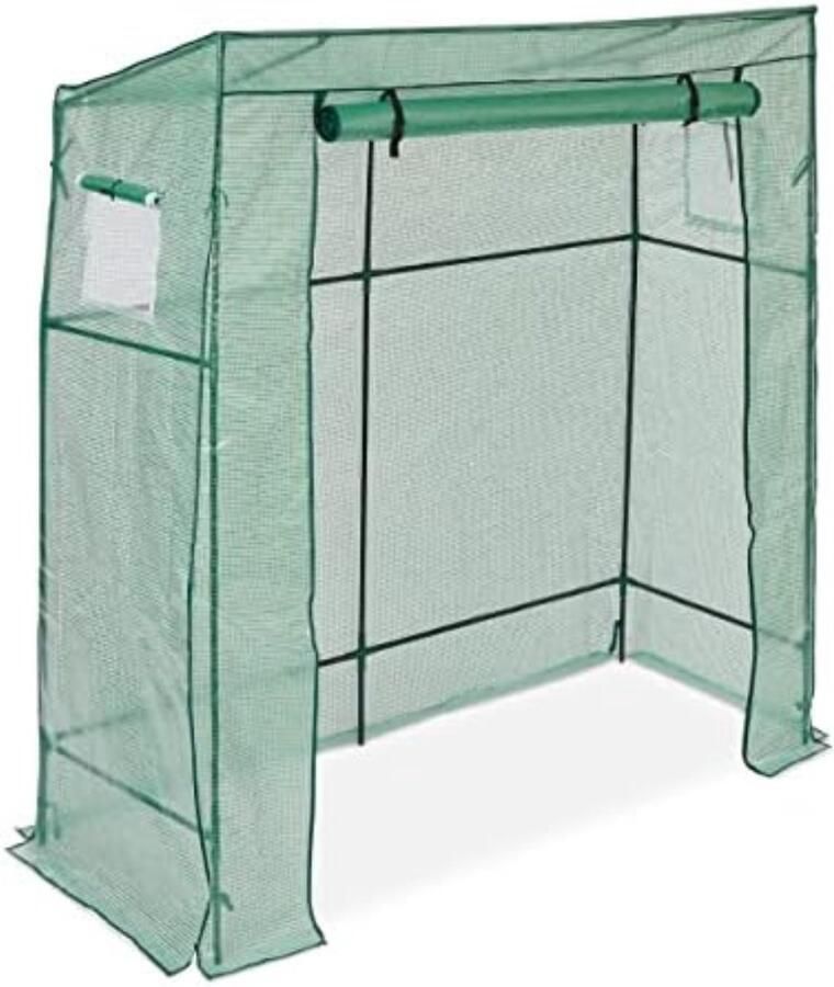 Tomatenkas Tomaten kweekkas Tomaten kas voor buiten 197 x 197 x 77 cm Groen 4 76kg