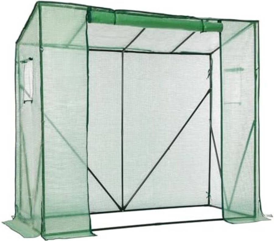 Tomatenkas Tomaten kweekkas Tomaten kas voor buiten 200 x 77 5 x 149 170 cm Groen