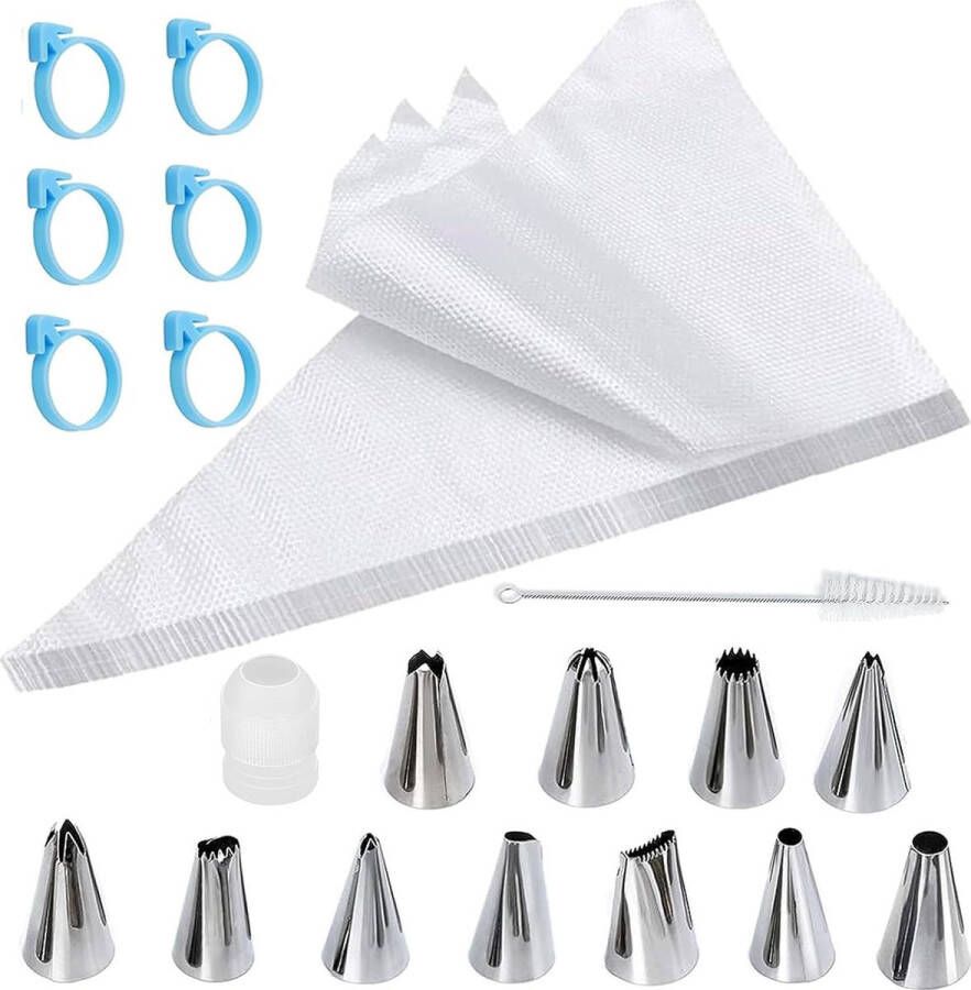 Tomuvpzn Set van 100 spuitzakken