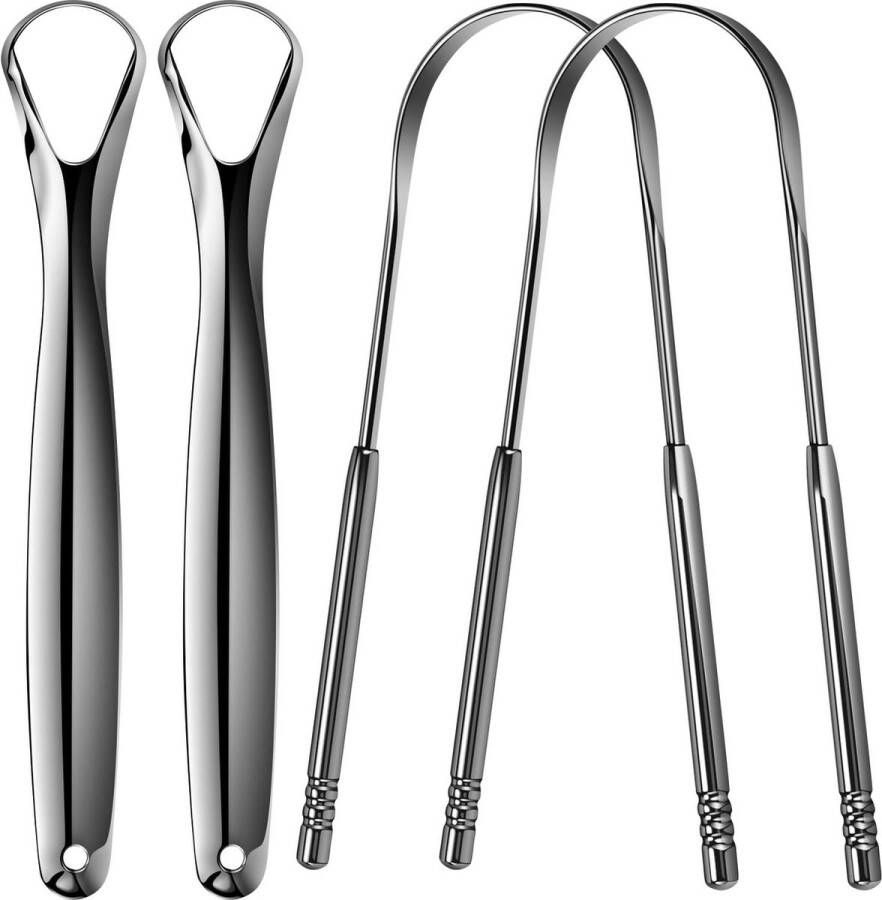 Tongschraper Mondverzorging 100% Hygiënisch Duurzaam Tongschrapers Tong Schraper Tong Reiniger Tongreiniger Must Have Voor In De Badkamer!