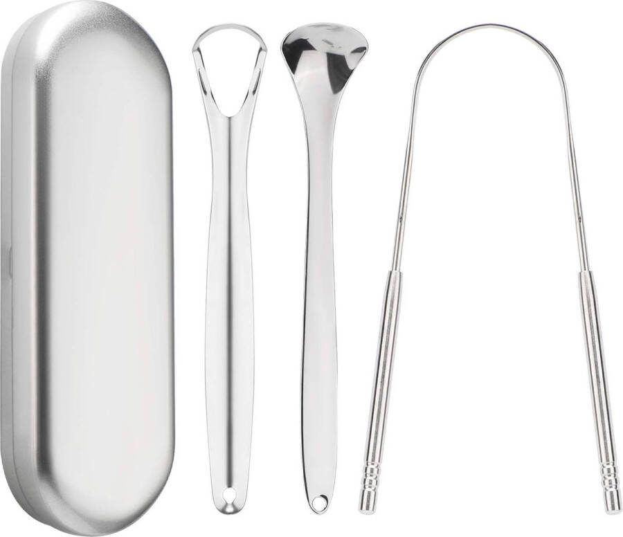 Tongschraper Mondverzorging 100% Hygiënisch Duurzaam Tongschrapers Tong Schraper Tong Reiniger Tongreiniger Must Have Voor In De Badkamer!