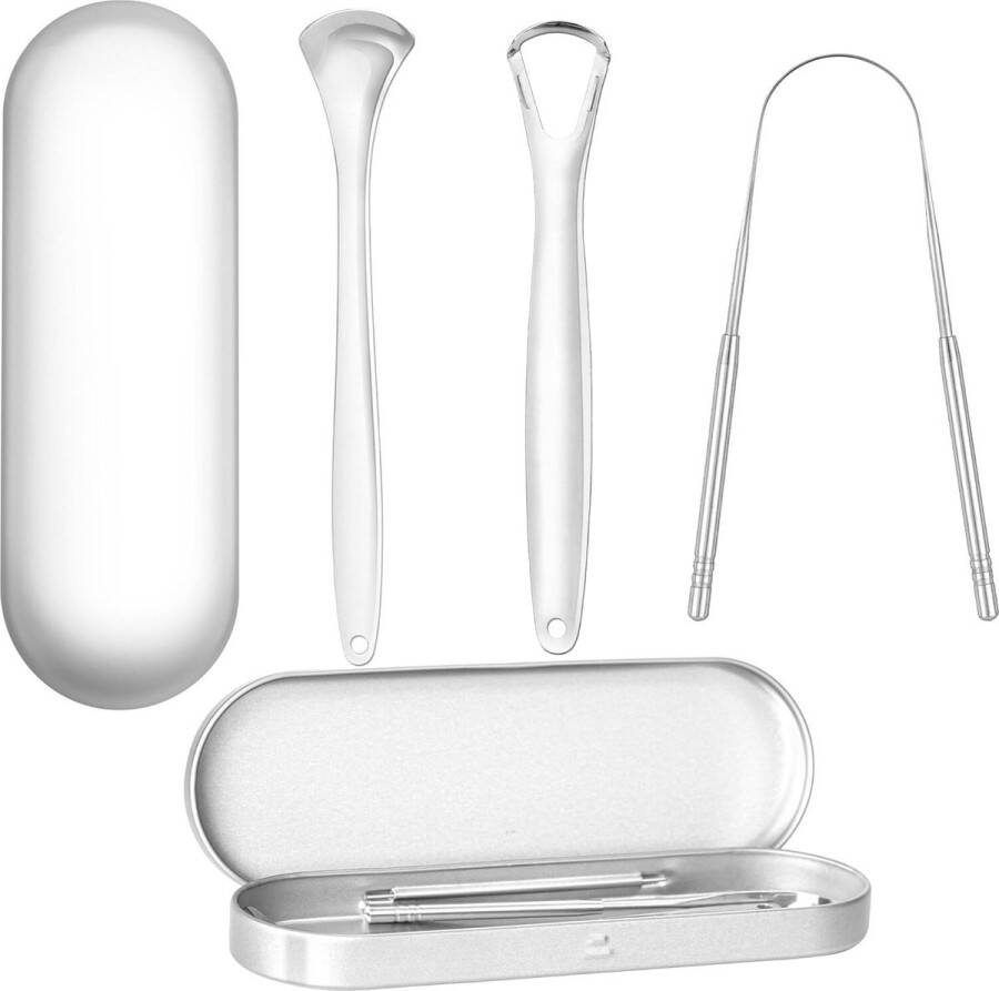 Tongschraper Mondverzorging 100% Hygiënisch Duurzaam Tongschrapers Tong Schraper Tong Reiniger Tongreiniger Must Have Voor In De Badkamer!