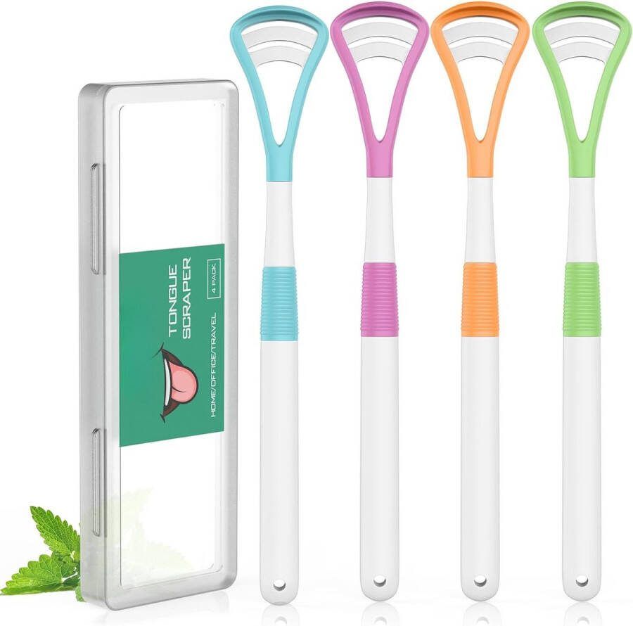 Tongschraper Mondverzorging 100% Hygiënisch Duurzaam Tongschrapers Tong Schraper Tong Reiniger Tongreiniger Must Have Voor In De Badkamer!