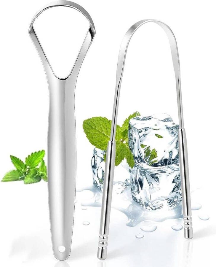 Tongschraper Mondverzorging 100% Hygiënisch Duurzaam Tongschrapers Tong Schraper Tong Reiniger Tongreiniger Must Have Voor In De Badkamer!