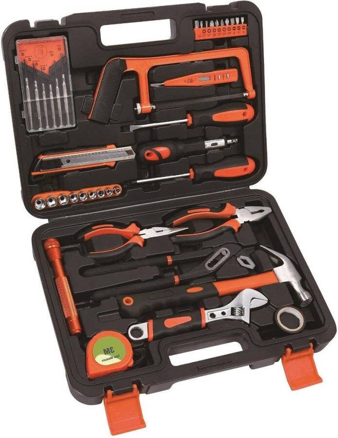Top Gereedschapskoffer Complete gereedschapsset voor klussen Ruime gereedschapskist