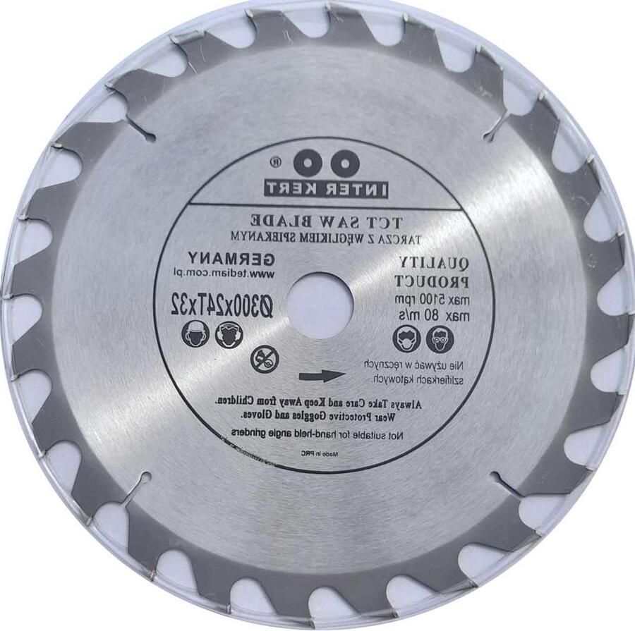 Topkwaliteit 300mm zaagblad 24 tanden voor hout 300 x 32-30 mm