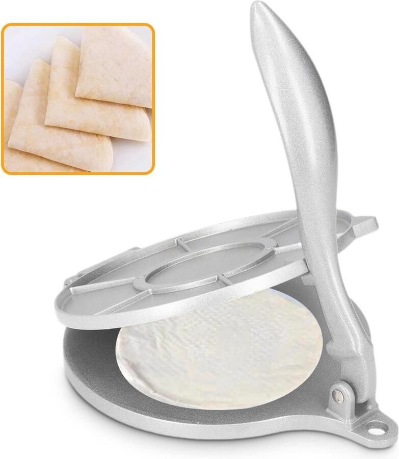 Tortilla Pers 7.7 Inch Aluminium Roest Proof Heavy Duty Quesadilla Maker Meel Tortilla Tawa Of Dosa Tortilla Press