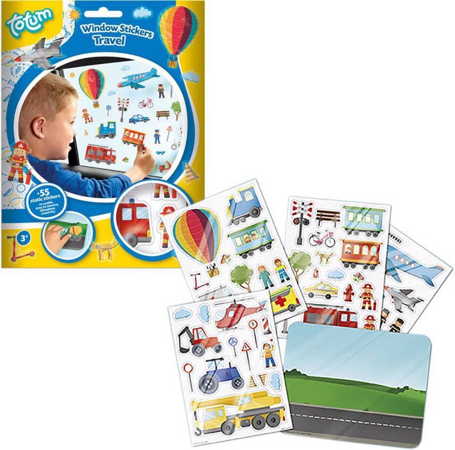 Totum raamstickers reizen window stickers travel