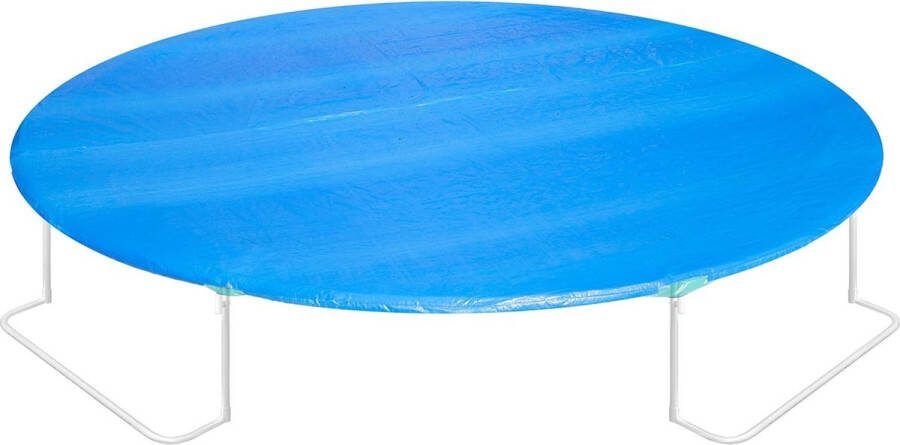 Trampoline afdekhoes perfecte pasvorm eenvoudig in gebruik UV- en weerbestendig waterdicht stabiel cm sterke PVC-folie Blauw