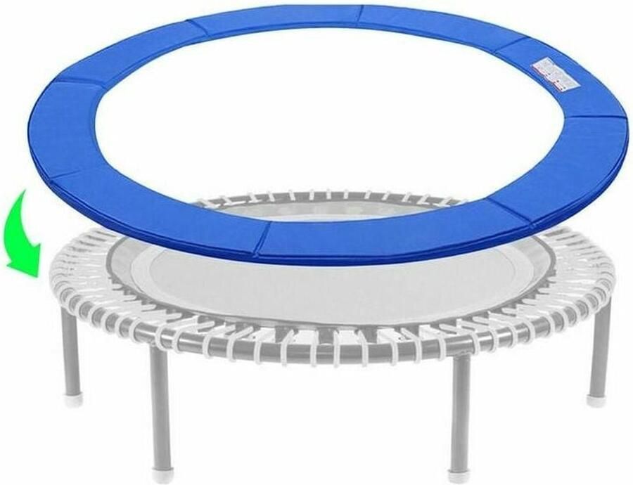 Trampoline beschermring 3 66m trampoline 12FT (blauw)