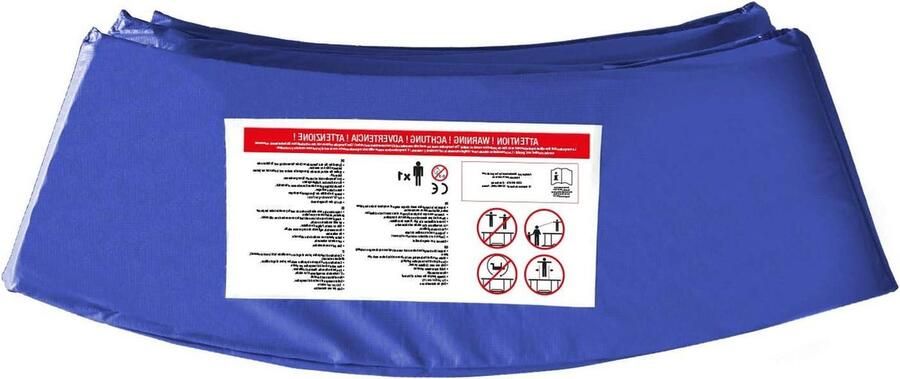 Trampoline pad Universeel 14ft 430cm Beschermrand met elastieken