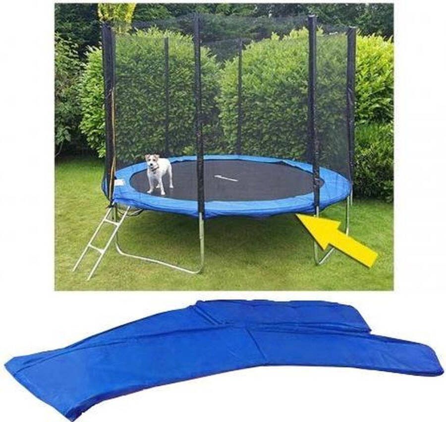 Trampoline rand afdekking 366 cm diameter blauw