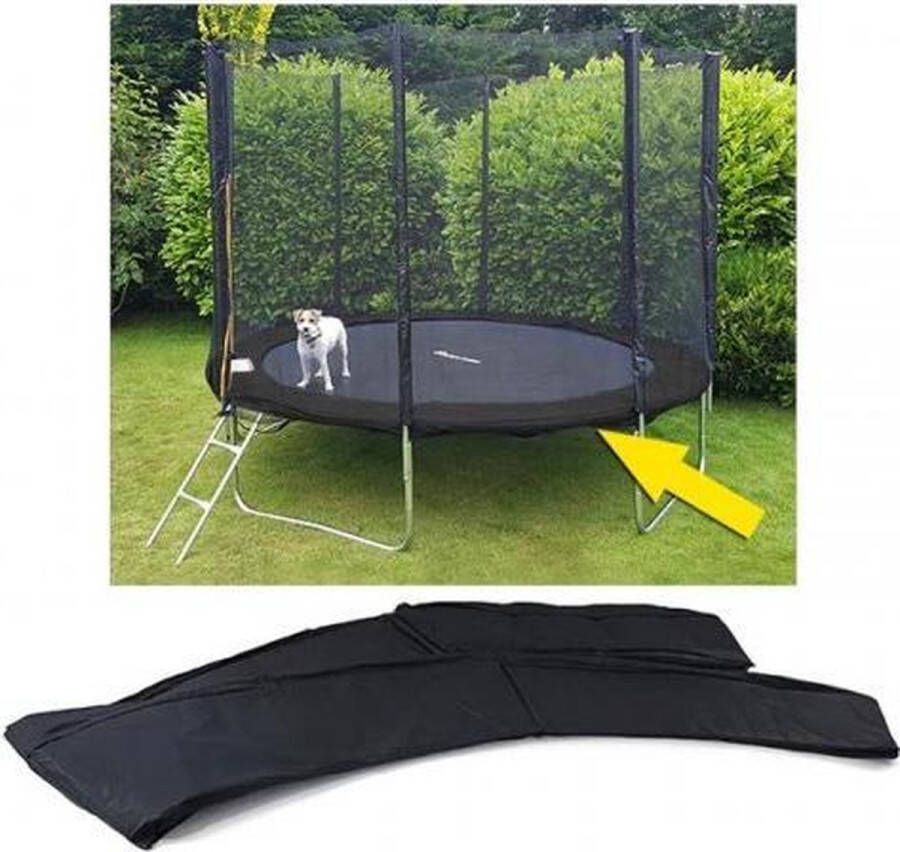Trampoline rand afdekking 366 cm diameter zwart