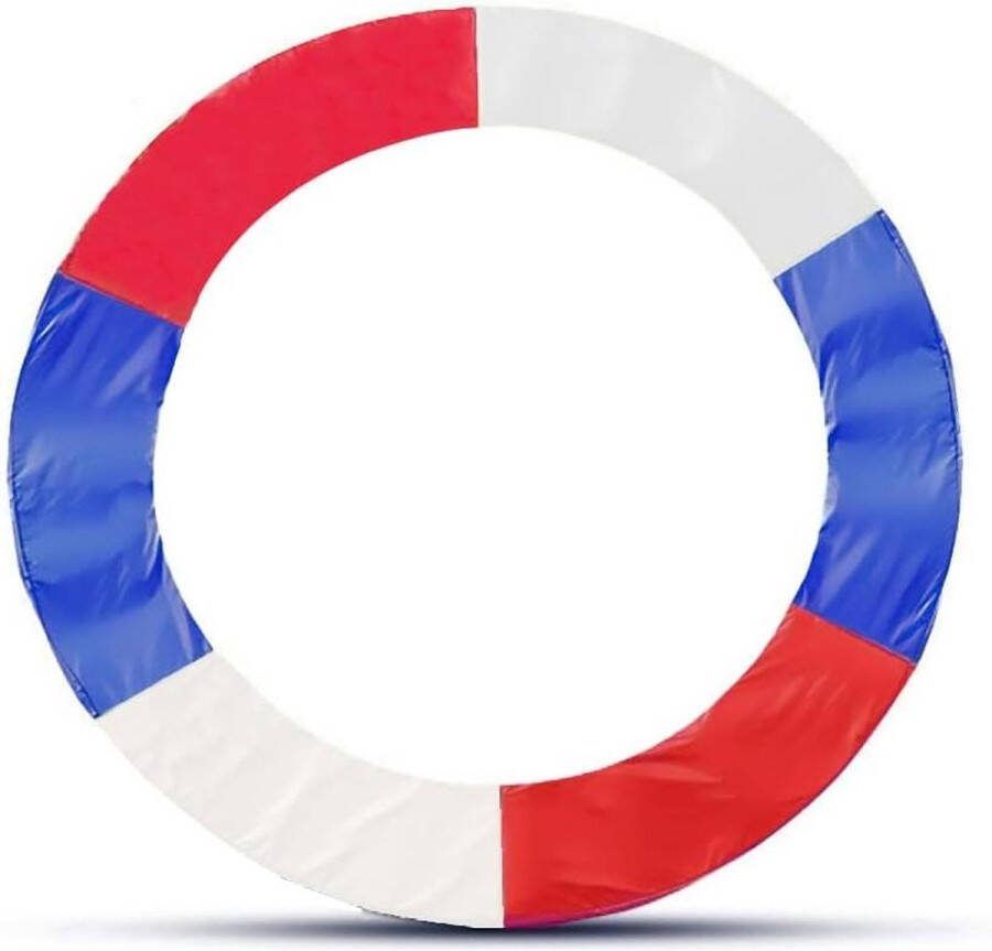 Trampoline randafdekking diameter 244 cm 305 cm 366 cm 427 cm scheurvast 100% UV-bestendig veerafdekking randbescherming