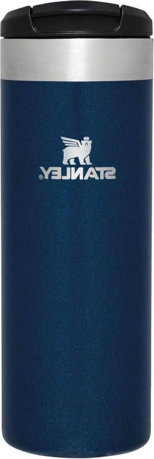 Transit Thermosbeker 0.47L Warm 6 Uur Koud 8 Uur Vaatwasmachinebestendig Lekvrij Auto Bekerhouder Thermos Koffiebeker Royal Blue Metallic