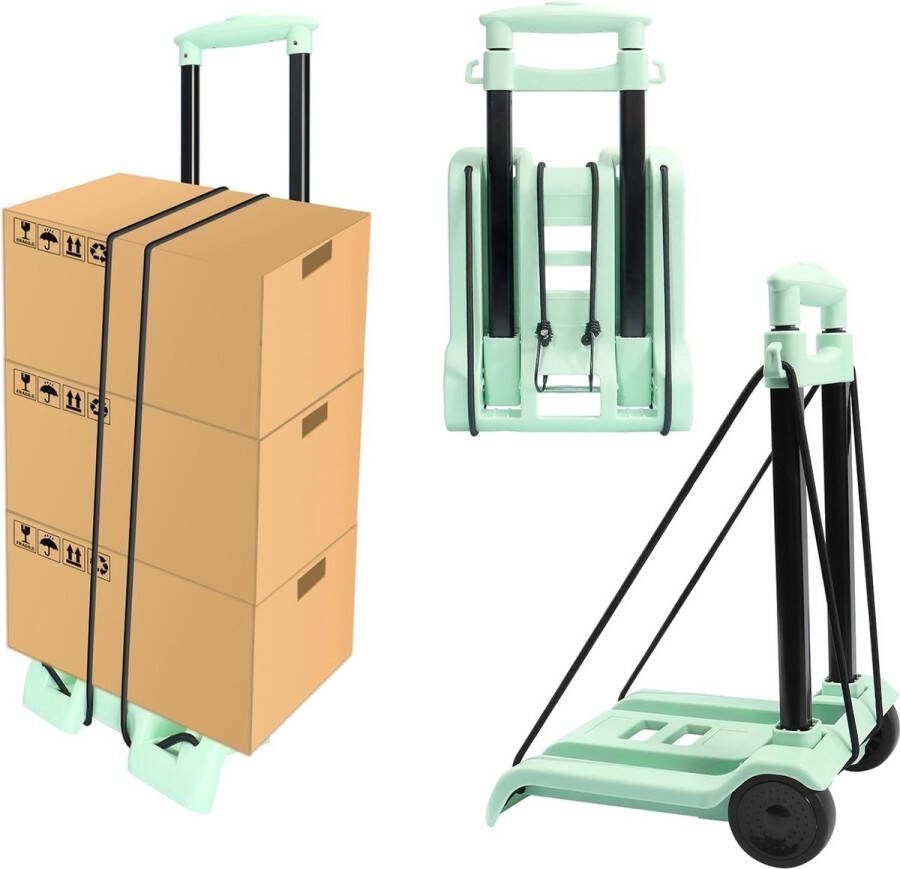 Transportwagen platformwagen trolley geluidsarme trolley steekwagen transportwagen multifunctionele trolley 40kg