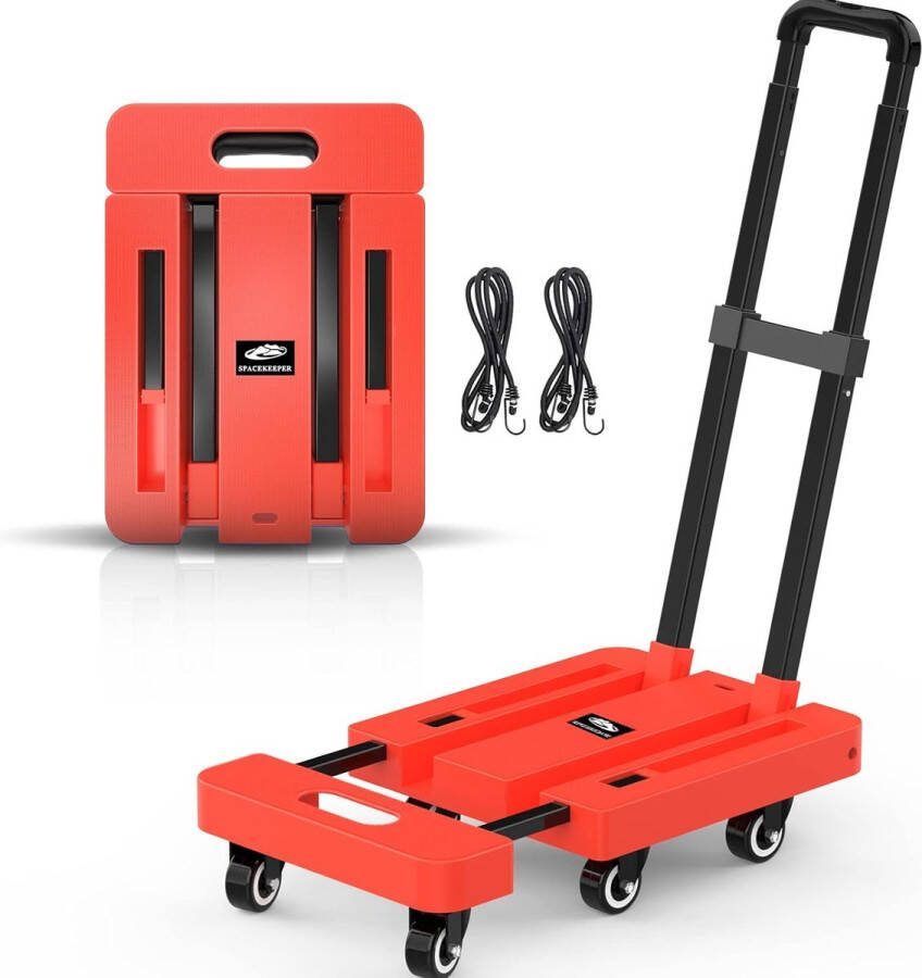 Transportwagen platformwagen trolley geluidsarme trolley steekwagen transportwagen multifunctionele trolley 227 kg