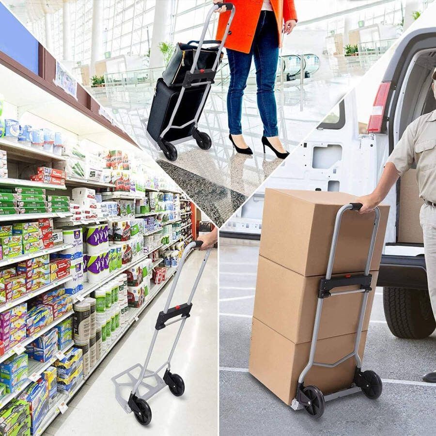 Transportwagen platformwagen trolley geluidsarme trolley steekwagen transportwagen multifunctionele trolley 100 Kilograms