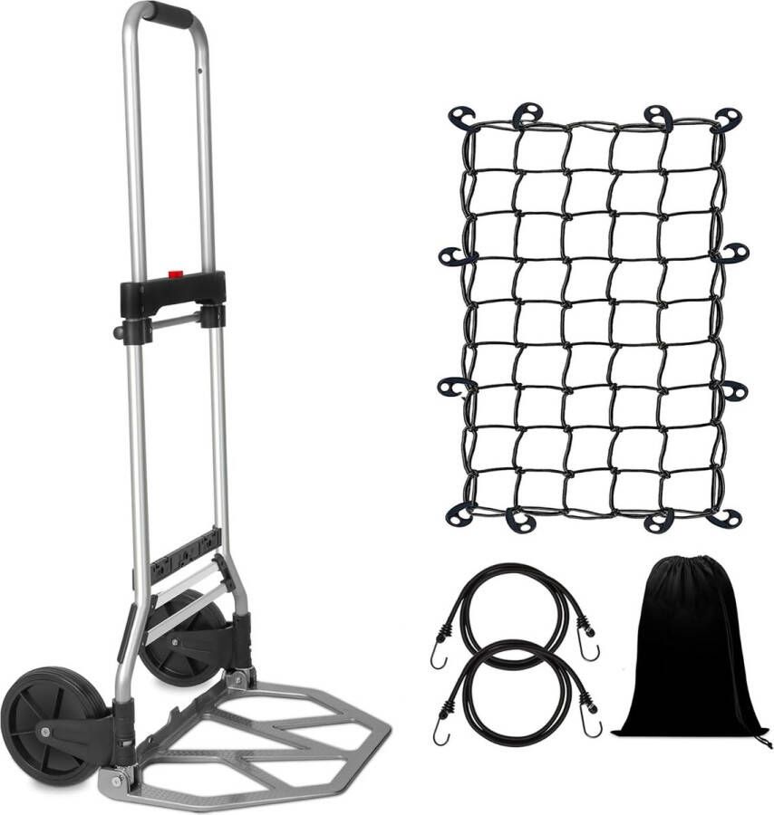 Transportwagen platformwagen trolley geluidsarme trolley steekwagen transportwagen multifunctionele trolley 100 kg