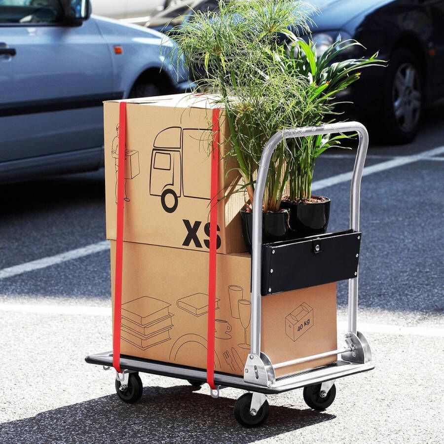 Transportwagen steekwagen transportwagen multifunctionele trolley 150 kg