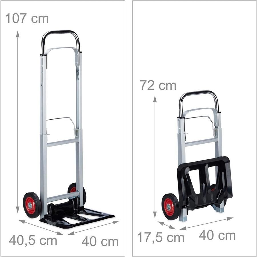Transportwagen steekwagen transportwagen multifunctionele trolley 200 kg