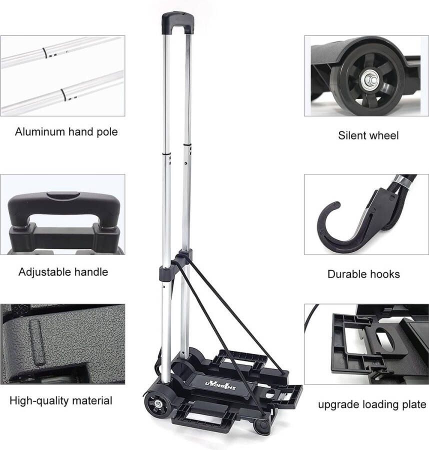 Transportwagen steekwagen transportwagen multifunctionele trolley 77.11 Kilograms