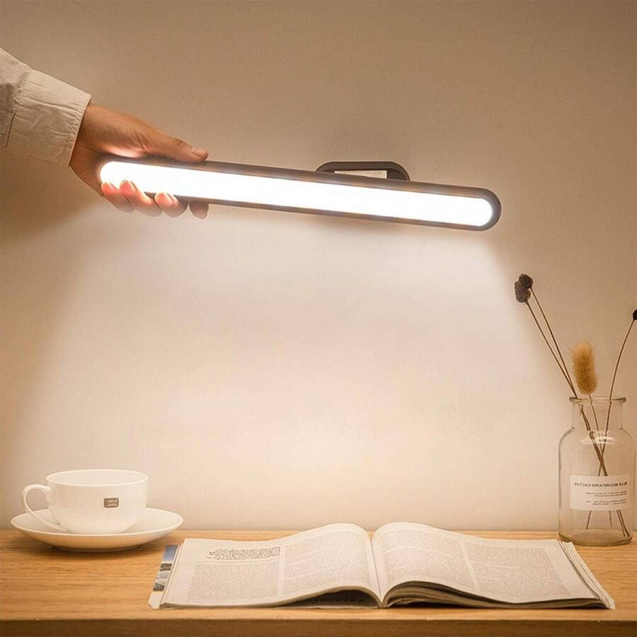 Traploos Dimbare Ledstrip Oplaadbare Boekenlamp Nachtkastje Studie Kantoor Thuis